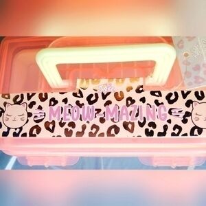 Justice Meowmazing Hair Accessories Carry Case